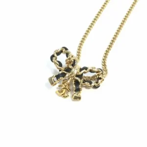 シャネル ネックレス ネックレストップ リボンモチーフ