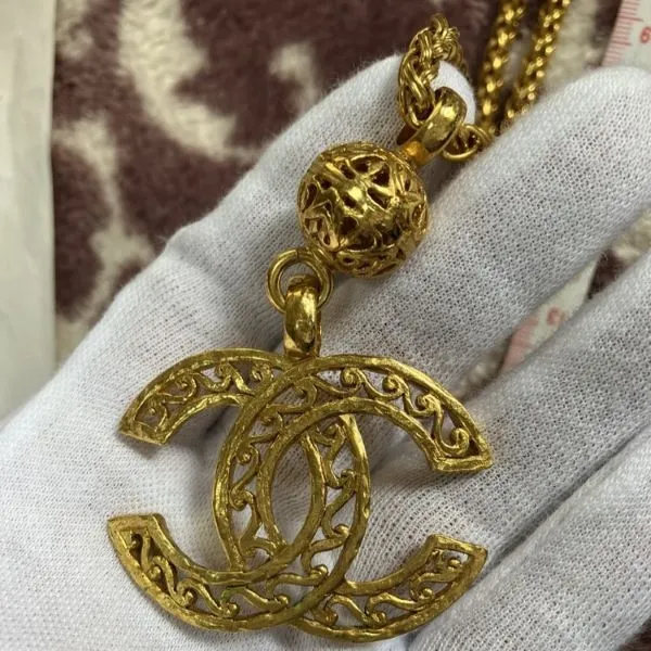シャネル　ココマーク　ヴィンテージネックレス