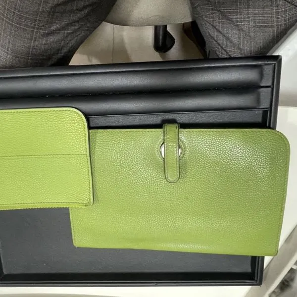 エルメス　ドゴン　長財布