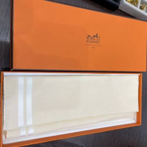 エルメス　コットン　ハンカチ