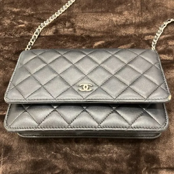 シャネル　マトラッセ　ラムスキン