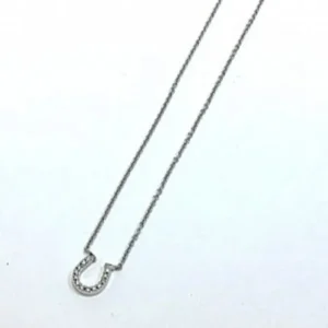 ティファニー メトロホースシュー ネックレス