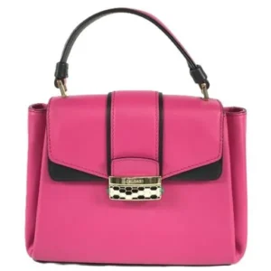 ブルガリ ハンドバッグ レザー