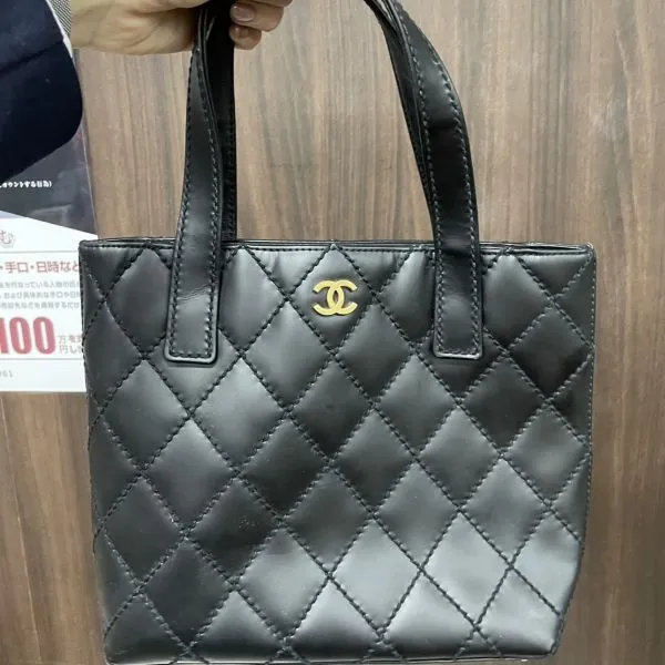 シャネル　ワイルドステッチ　トートバッグ