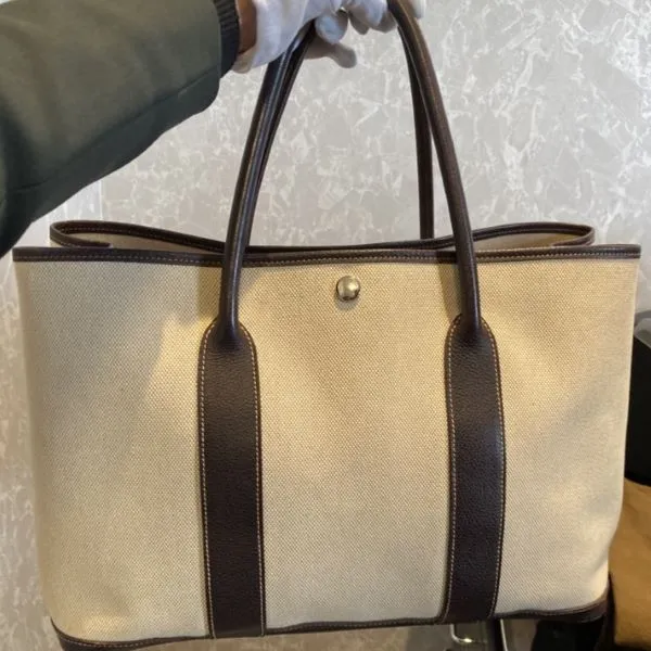 エルメス　ガーデンパーティPM　□J刻印