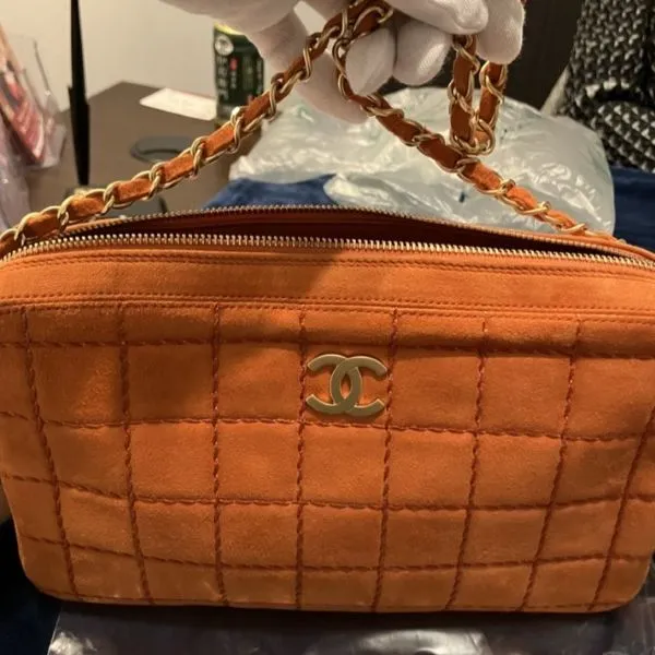 シャネル　チョコバー　チェーンバッグ