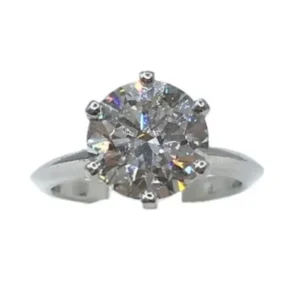 ティファニー ソリティア リング 2.67ct　