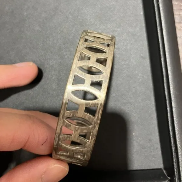 エルメス　Hロゴ　ブレスレット