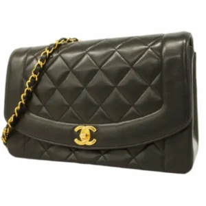 シャネル チェーンショルダーバッグ ダイアナ ラムスキン