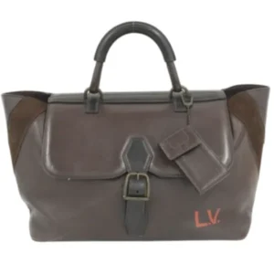 ルイ・ヴィトン ユタ ドクターズバッグ ボストンバッグ レザー ブラウン M95064