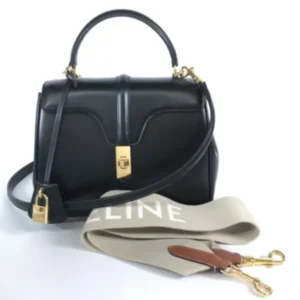 セリーヌ セーズ ハンドバッグ レザー