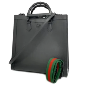 グッチ バンブー ダイアナ トートバッグ レザー