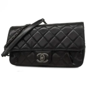 シャネル マトラッセ ショルダーバッグ カーフスキン