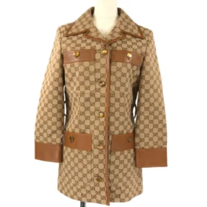グッチ ジャケット ベージュ サイズ36 ハンガー AB