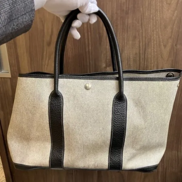エルメス　ガーデンパーティ　○T刻印