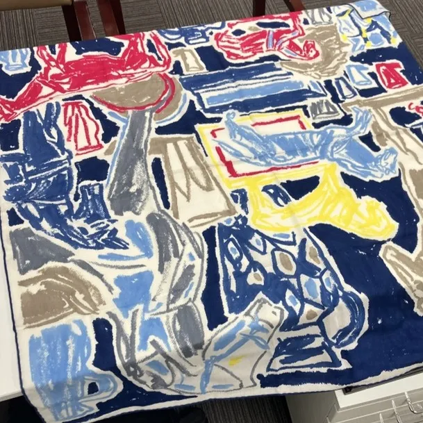 エルメス　カシミヤスカーフ