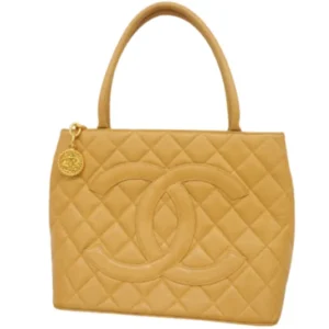 シャネル 復刻トート トートバッグ キャビアスキン