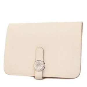 エルメス ドゴンコンパクト 財布 レザー