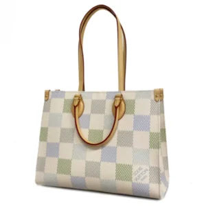 ルイ・ヴィトン ダミエキャンバス オンザゴーMM トートバッグ