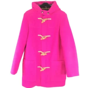 バーバリー ダッフルコート ピンク