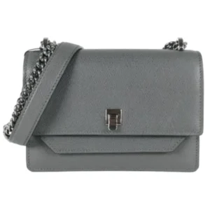 ヴァレクストラ ショルダーバッグ レザー グレー