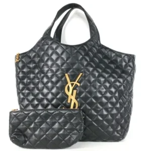 サンローラン イカールマキシ ショルダーバッグ ラムスキン