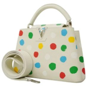 ルイ・ヴィトン ペインティッドドット カプシーヌBB ハンドバッグ M21637