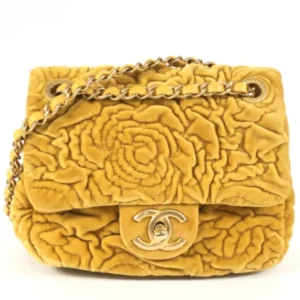 シャネル カメリア ベロア