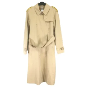 バーバリー トレンチコート ベージュ×イエロー