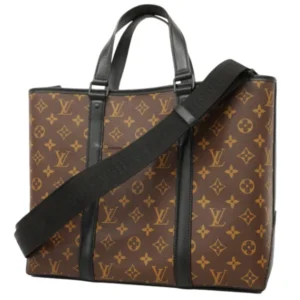 ルイ・ヴィトン モノグラムマカサー ウィークエンドトートGM トートバッグ M45733