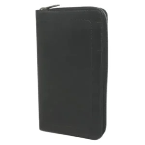 ルイ・ヴィトン ユタ ジッピーオーガナイザー 財布 レザー ブラック M97026