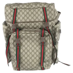 グッチ GGスプリーム シェリーライン リュックサック PVC SA
