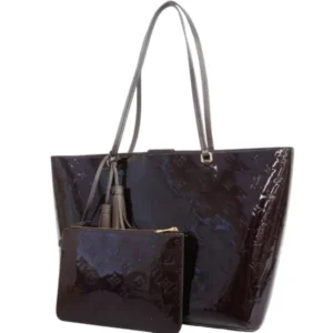 ルイ・ヴィトン モノグラムヴェルニ ロングビーチMM トートバッグ M90475