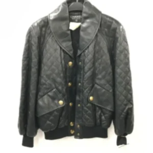 シャネル アウター ブラック