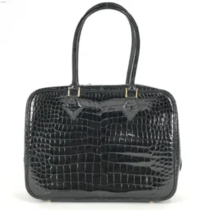 エルメス プリュム28 クロコダイルポロサス