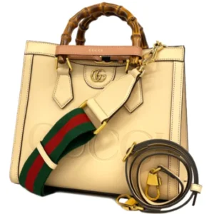 グッチ バンブー ダイアナ ハンドバッグ レザー 702721520981