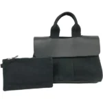 エルメス ヴァルパライソPM ハンドバッグ キャンバス シルバー金具