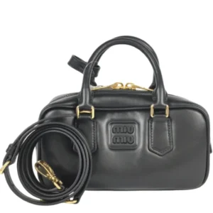 ミュウミュウ ハンドバッグ レザー