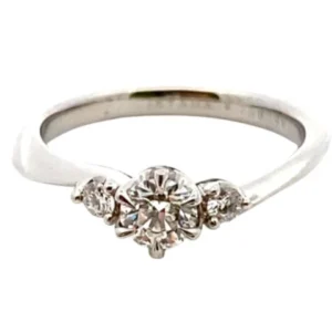 4℃ Pt･Pm950 ダイヤ 0.256ct 3.4ｇ