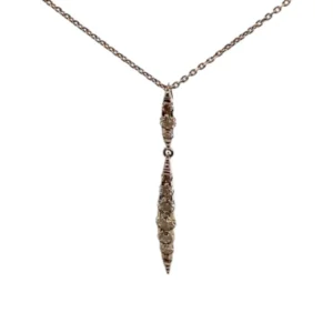 カシケイ K18 ダイヤモンド ネックレス 1ct