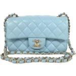 シャネル マトラッセ チェーンショルダーバッグ ラムスキン