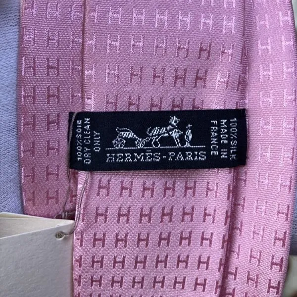 エルメス　シルクネクタイ