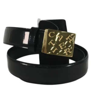 カルティエ ベルト レザー ブラック