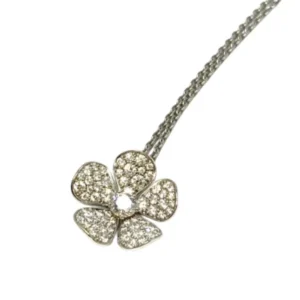 ギメル ネックレス ネックレストップ Pt950 ダイヤ0.182ct