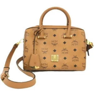 MCM ハンドバッグ レザー