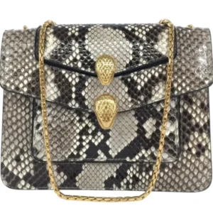 ブルガリ ショルダーバッグ パイソン マルチカラー