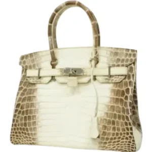 エルメス バーキン ハンドバッグ ヒマラヤ シルバー金具