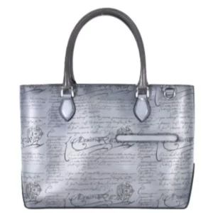 ベルルッティ トートバッグ レザー ブルー