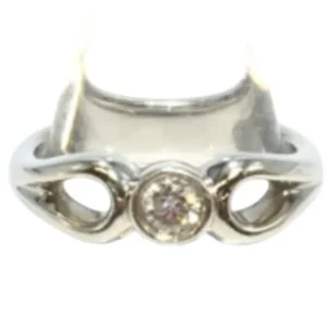 ティファニー ダブルオープンティアドロップ リング