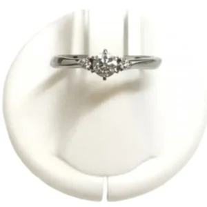 スタージュエリー Pt･Pm950 ダイヤ リング 0.222 ct 0.03 ct